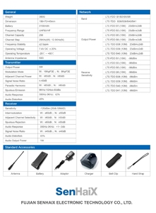 วิทยุสื่อสารกลางแจ้งแบบสองโหมด รุ่น<span class=keywords><strong>Senhaix</strong></span>/8900 คุณภาพสูง พร้อมบลูทูธในตัว ระบบ GPS และฟังก์ชั่นโอนย้ายข้อมูลแบบครอสโมด - Product Image 6
