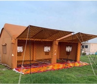 Tente gonflable 8x5 gonflable pour le désert arabe Tente étanche à l'air gonflable pour le camping