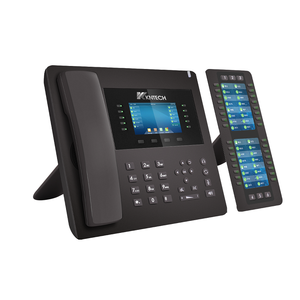 Téléphone <span class=keywords><strong>de</strong></span> bureau IP VoIP professionnel KNTECH KNPL-800Plus 2 lignes SIP PoE noir avec recomposition <span class=keywords><strong>et</strong></span> prise en charge SIP2.0 - Product Image 6