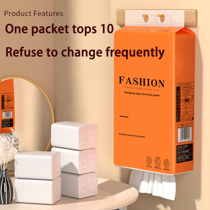 Khăn giấy mặt treo, khuyến mãi nóng, 4-5 lớp, nguyên liệu bột gỗ nguyên chất, bán buôn, mềm mại, nhà máy sản xuất giấy - Product Image 6