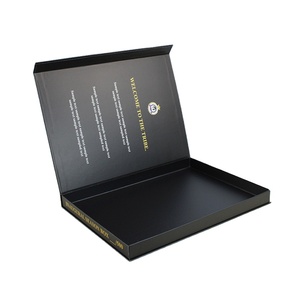 Premium Luxury Large Matte Rigid Paper Cardboard Magnetic Folding Closure Gift Box Custom Logo Stamping Embossing Recyclable - Product Image 1
