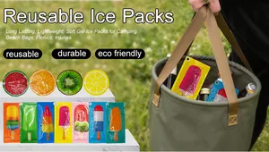 Kantong es dapat digunakan kembali musim panas dingin pak es penghilang rasa sakit Paket dingin panas kustom paket panas dan dingin