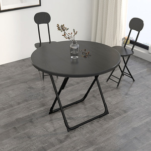Cheap Modern Design Round Wooden Foldable <strong>Table</strong> Wood Dining <strong>Folding</strong> <strong>Table</strong> - Product Image 2
