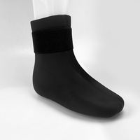 Vente en gros de haute qualité 360 degrés couverture complète gel chaud et froid pied compresse chaussette avec crochet et boucle ruban