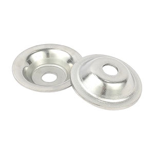 304 acier inoxydable bol tasse <span class=keywords><strong>rondelle</strong></span> décorative trompette entretoise <span class=keywords><strong>rondelle</strong></span> Concave pour vis pieds tampon Base montage meubles Support - Product Image 2