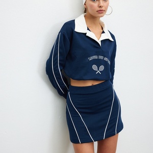 Polos Personalizados con Logotipo Bordado para Mujer, Transpirables, Corte Recortado, para Golf, Pickleball, Tenis, con Logotipo en la Parte Delantera - Product Image 3