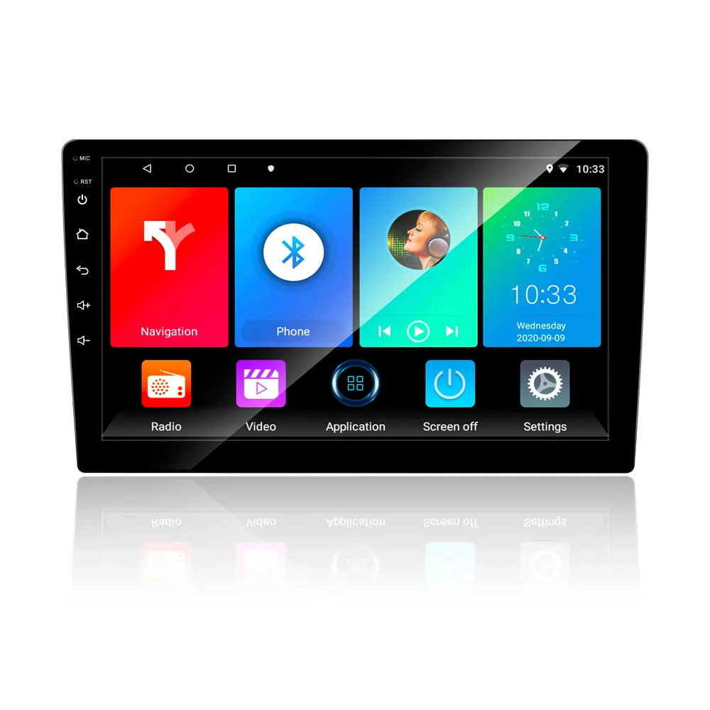 9 pollici 2 Din Android 10.0 Car Stereo Touch Screen Auto elettronica Audio Car Mp5 Player Video