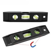 Niveau torpille magnétique de 6 pouces en gros avec précision de +/-10 mm, règle de nivellement de qualité DIY pour la construction