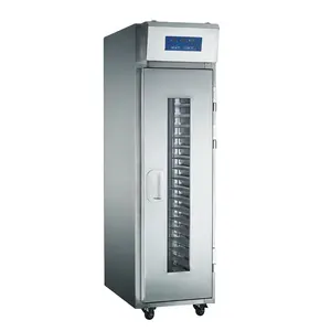 Коммерческий однодверный кухонный холодильник из нержавеющей стали, 36 кастрюль с увлажнителем, четырехколесный функциональный изолированный протектор