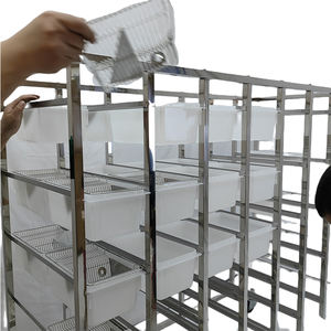 Support d'élevage de rats baignoires en polypropylène support d'élevage de souris de rat de laboratoire <span class=keywords><strong>cage</strong></span> en plastique pour rongeur d'élevage - Product Image 2