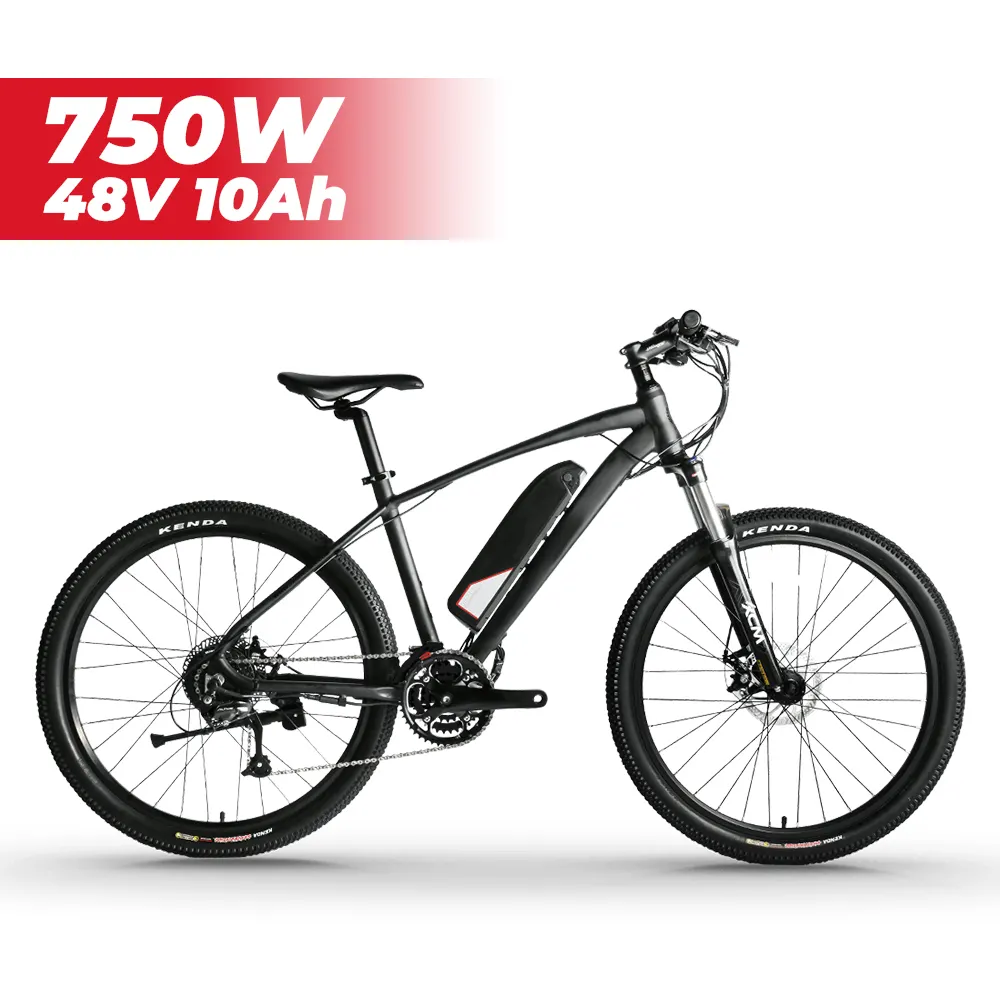 Дешевый внедорожный электрический велосипед с большим радиусом действия, двигатель 750 Вт, мотоцикл, городской гибридный Электрический велосипед для мужчин
