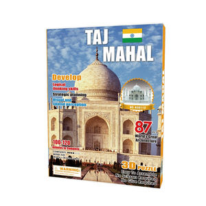 <span class=keywords><strong>Puzzle</strong></span> <span class=keywords><strong>3D</strong></span> à assembler, en papier mousse, bricolage, modèle de <span class=keywords><strong>Taj</strong></span> <span class=keywords><strong>Mahal</strong></span>, cadeau pour enfants - Product Image 1