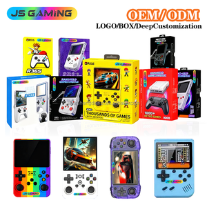 Konsol Game Genggam JSgaming X6 Layar 3.5 Inci Baterai 32GB Permainan Portabel Klasik <span class=keywords><strong>Retro</strong></span> untuk Hadiah Natal Anak - Product Image 2