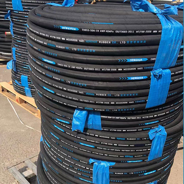 Reliable Hydraulic Hose Assembly Fittings Rubber