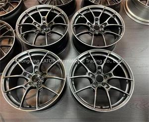 Rines Eatop Nuevos para Auto de 15-17 Pulgadas, PCD5X114.3, Aleación de Aluminio, Acabado Negro, Garantía, Ajuste Universal, 40mm Bolt CE GORGED - Product Image 2