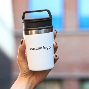 Nouvelle Tasse à Café Portable en Acier Inoxydable 304 à Double Paroi 320ml 450ml, Personnalisable avec Logo Gravé au Laser/Sérigraphié/3D/5D – Vente en Gros 2026 Emerit - Product Image 1