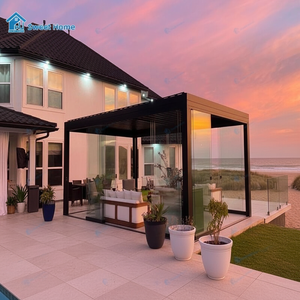 Pergola Bioclimatica Motorizzata di Lusso in Alluminio Sweet Home con Tetto a Lamelle, Gazebo Impermeabile Retrattile <span class=keywords><strong>per</strong></span> Giardino - Product Image 6