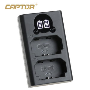 <span class=keywords><strong>Chargeur</strong></span> de batterie pour appareil photo CAPTOR <span class=keywords><strong>NP</strong></span>-<span class=keywords><strong>FZ100</strong></span> pour <span class=keywords><strong>Sony</strong></span> A7m4 A7m3 A7c2 A7r3 A7s3 A7r4 7rm3 A6600 A6700 Fx30 <span class=keywords><strong>Chargeur</strong></span> USB double fente - Product Image 1