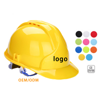 Casque de sécurité de style européen pour la construction/les mines, personnalisable en différentes tailles