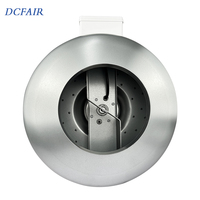 Ventilateur d'extraction industriel DCFAIR 160 mm (6 pouces) à moteur AC, économe en énergie, pour serre, axial, Alibaba-fan