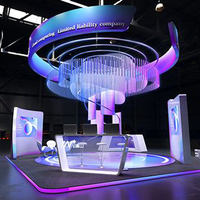 Stand d'exposition modulaire personnalisé MEGA Modern Fashion Pop Up Store pour événements et salons d'art