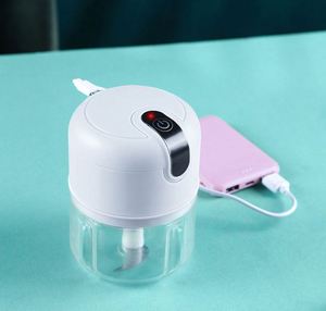 Portable Stainless Steel & PP Mini Meat & Vegetable <b>Chopper</b> Hand-Pulled <b>Garlic</b> Manual Processor - Product Image 4