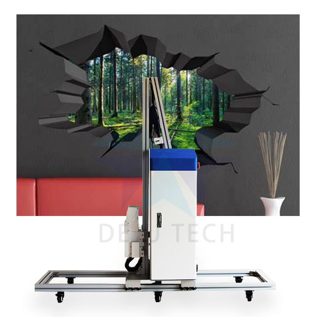 Home Decoration 3D Inkjet Wall Painting Printer Wall Mural Printing Machine Flatbed Printer