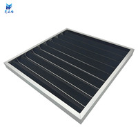 Filtre à panneaux de charbon actif économique 16x20x1 G4 de type insert, avec base en treillis métallique et cadre galvanisé, pour l'élimination des odeurs en boulangerie