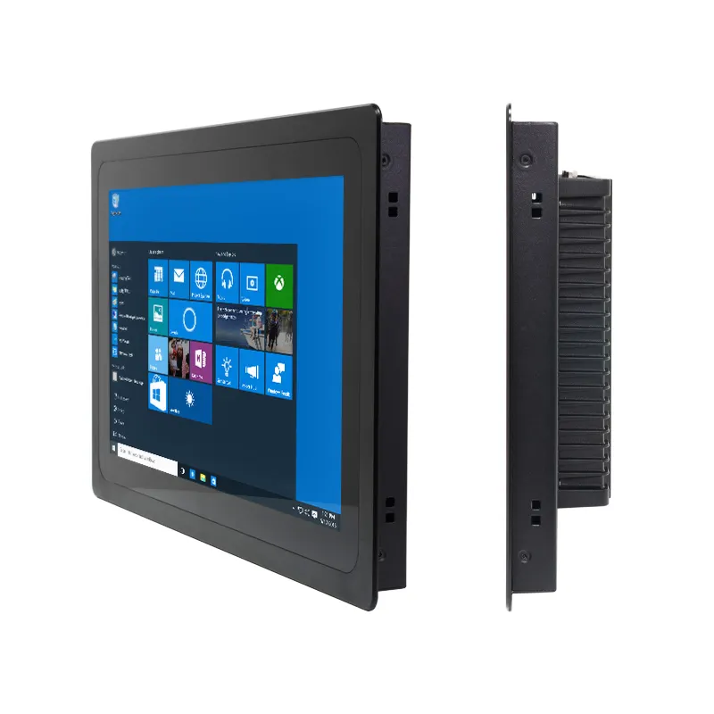 15.6" Inch Widescreen Embedded Computer All In 1 Industrial Touch Panel PC J4125 Processor Fanless Embedded Pc