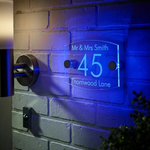 <b>LED</b> Illuminated Standoff Mount Acrylic Sign Kit Supports for Signage & Displays - Product Image 6