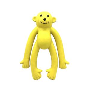 Jouet en latex souple écologique à longues pattes, singe, couineur agressif, jouets pour chiens - Product Image 2