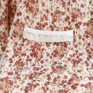 2025 nouveaux pyjamas pour femmes ensemble de pyjama à manches longues col en V rétro Floral <span class=keywords><strong>Homewear</strong></span> - Product Image 3
