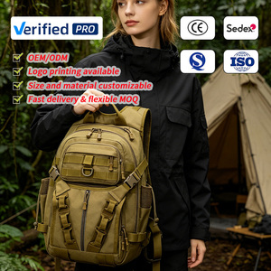 Sac à dos de randonnée compact en stock, personnalisable avec logo, pour voyage et usage tactique, plusieurs styles disponibles pour la randonnée quotidienne - Product Image 1