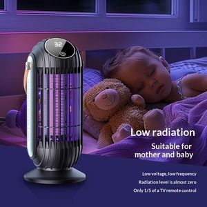Lampe anti-moustiques électrique à détection de lumière, usage domestique, haute puissance, murale, lumière UV, indice IP33, veilleuse extérieure anti-<span class=keywords><strong>mouches</strong></span> - Product Image 1