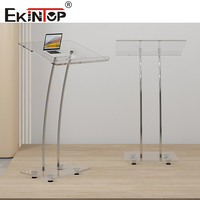 Nouveau design Ekintop - Pupitre de conférence en verre acrylique pour événements et églises, fabriqué en Chine
