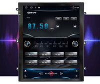 Reproductor MP5 para Auto con Pantalla Vertical de 9.7 Pulgadas, Monitor para Auto con Carplay, Radio FM Android para Ford Fiesta, Reproductor de DVD