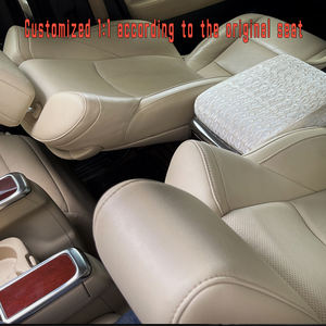 Capa de Assento de Carro de Luxo para 7 Lugares em Couro PU Impermeável Durável com Ajuste Personalizado para Toyota Alphard - Product Image 4