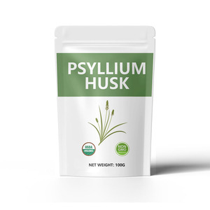 Özel etiket psylabel kabuğu tozu saf doğal elyaf psyorganic kabuğu tozu organik - Product Image 1