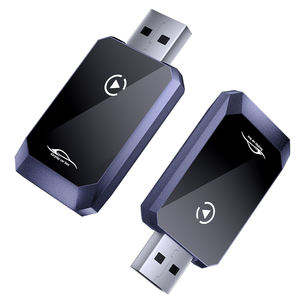 Zinc Metal <b>Wireless</b> <b>Carplay</b> Adapter Usb Portable For Car With Android Auto Support - Product Image 1