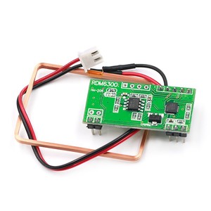 Módulo RFID RDM6300 con Salida Serial UART, Lector de Tarjetas de Identificación, Montaje a Través de Orificio - Product Image 1