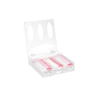 Porte-sac de rangement des aliments organisateur comptoir 4 en 1 tiroir de cuisine acrylique Transparent distributeur d'emballages de rangement
