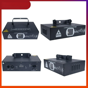 Lumière laser animée pleine couleur 3W contrôlée par le son pour KTV, bars, discothèques et boîtes de nuit, éclairage d'ambiance - Product Image 5