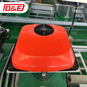 Mùa hè trên mái nhà điều hòa không khí mỏng và yên tĩnh năng lượng DC 12V 24V tiết kiệm phong cách mới - Product Image 2