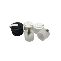 Bouteille cylindrique en plastique HDPE naturel de 30 ml, 60 ml, 120 ml, 250 ml, 500 ml, 1000 ml avec bec verseur rabattable, bouteille de lavage de voiture pour cire humide de voiture