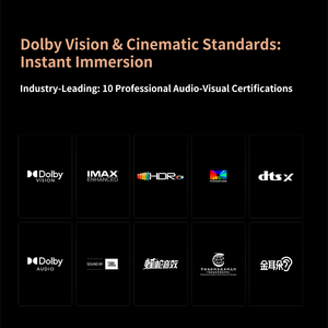 Projecteur laser triple 4K Hisense C3 Ultra, 3200 lumens, projecteur de cinéma maison intelligent avec zoom optique, Dolby Vision, audio <span class=keywords><strong>JBL</strong></span> - Product Image 2
