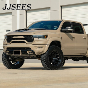 JJSEES - Llantas Todoterreno <span class=keywords><strong>de</strong></span> 20 21 22 23 24 26 Pulgadas 6x139.7 8x180, Color Negro Brillante, Cóncavas, para SUV 4X4, Monobloque, Forjadas en Aleación, para GMC - Product Image 5