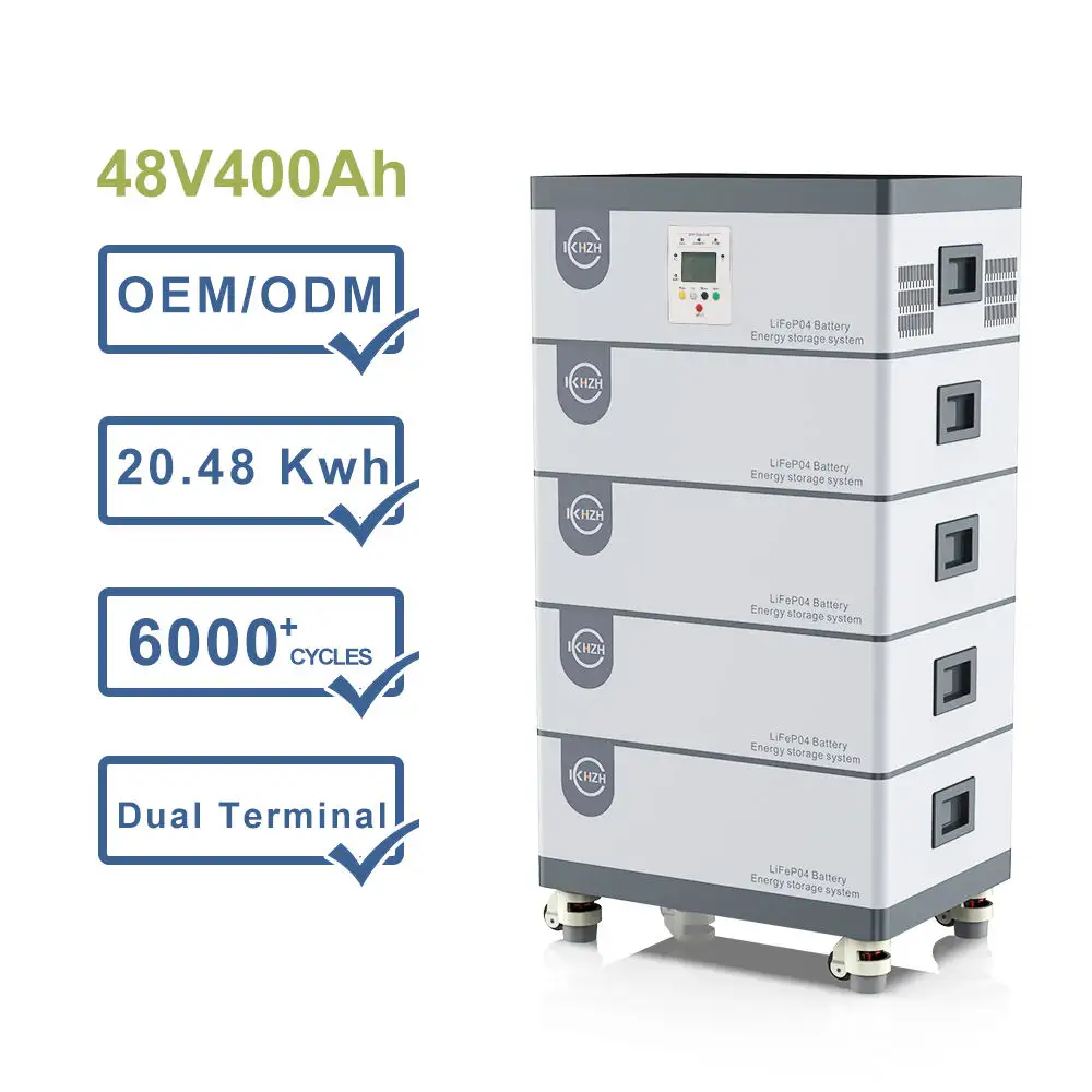 Keheng 50Kw 100Kw 200Kwh3000Ahソーラーバッテリーリチウムイオン電池スタック高電圧エネルギー貯蔵電池