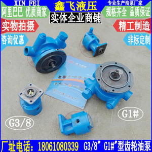 Bomba de Aceite para Engranajes G3/8, Desplazamiento de 16 L/min, Velocidad Máxima de 1600 RPM, Presión de 0.5 MPa, Tipo de Bomba de Pistón G1 Pulgada - Product Image 2