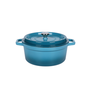 Marmite multifonctionnelle <span class=keywords><strong>en</strong></span> <span class=keywords><strong>fonte</strong></span> <span class=keywords><strong>émaillée</strong></span>, adaptée à toutes les tables <span class=keywords><strong>de</strong></span> <span class=keywords><strong>cuisson</strong></span>, large gamme <span class=keywords><strong>de</strong></span> tailles et <span class=keywords><strong>de</strong></span> couleurs - Product Image 4