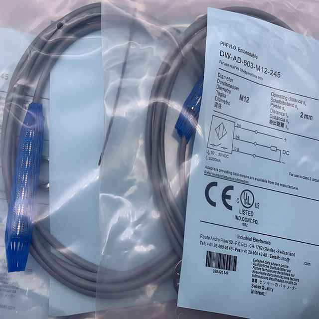 New Proximity Switch Sensor in Stock DW-AD-603-M12-245 High Quality Seller One-year Warranty DHL FEDEX UPS